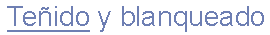 Teñido