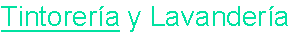 Tintorería